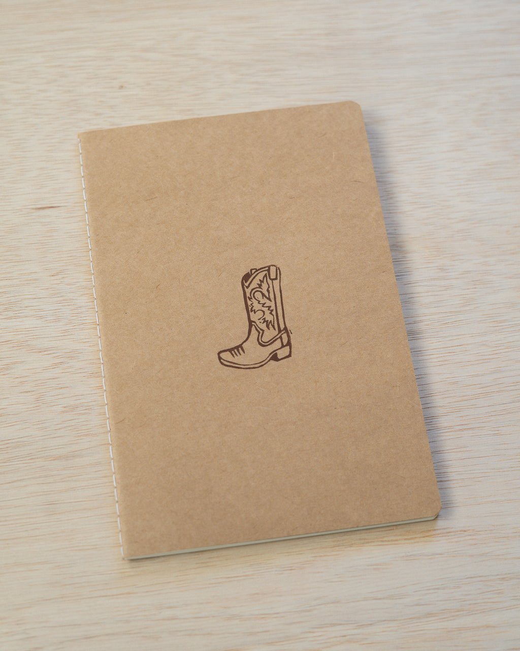 Cowboy Boot Notebook