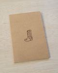 Cowboy Boot Notebook