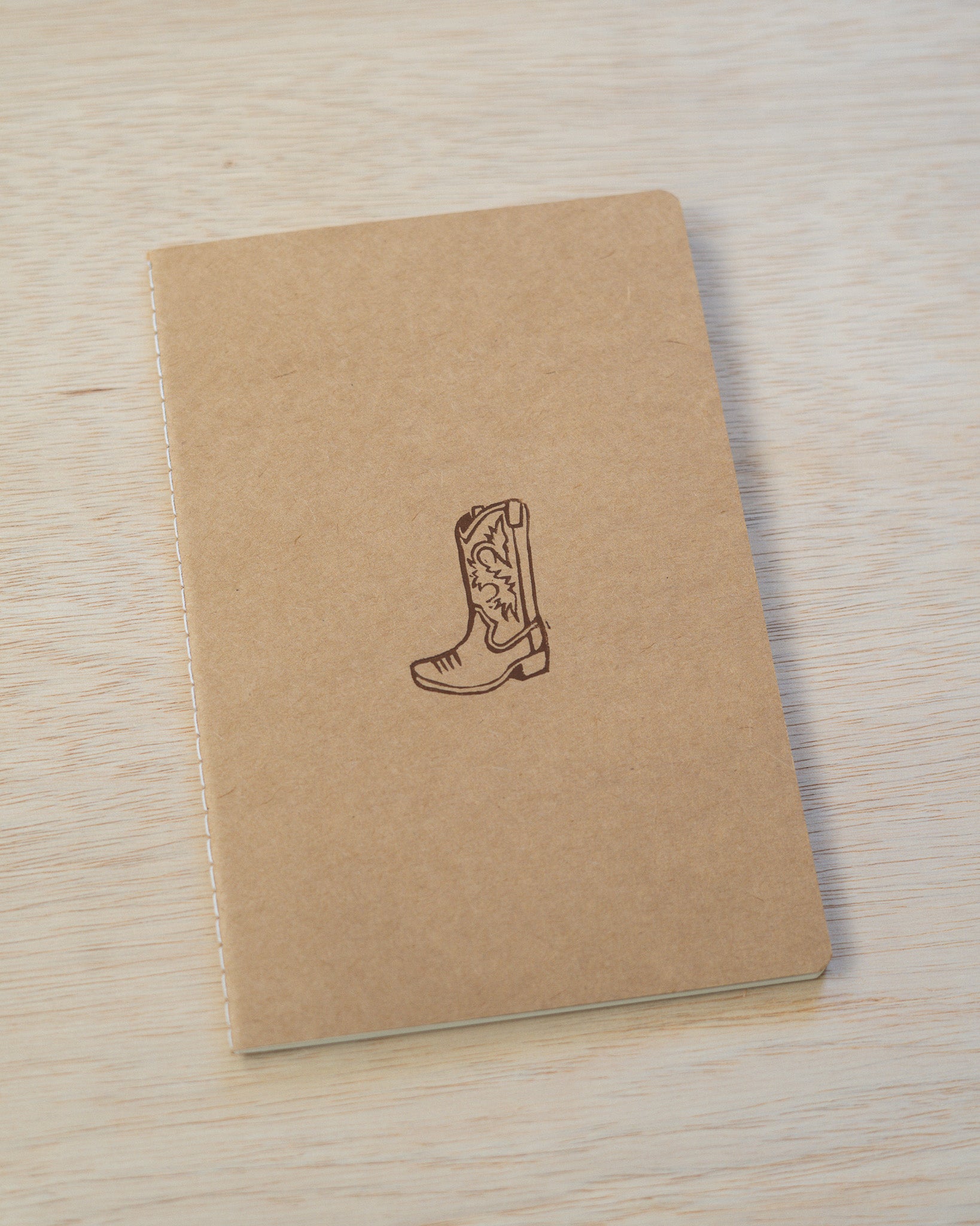 Cowboy Boot Notebook