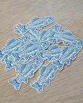 Blue Fish Sticker