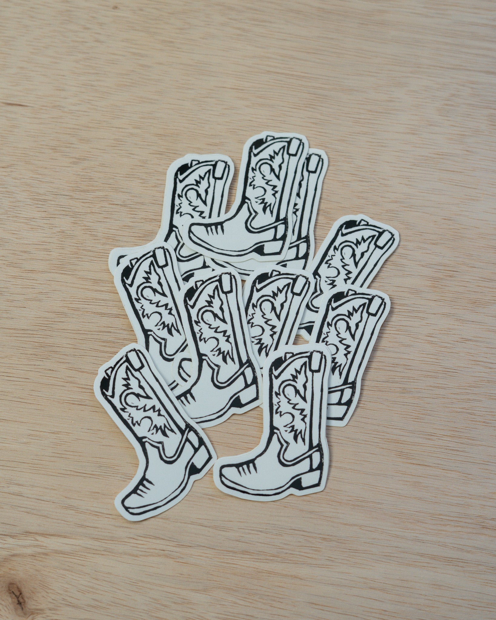 Cowboy Boot Sticker