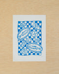 Fishes and Loaves Linocut Print