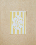 Tulip Linocut Print