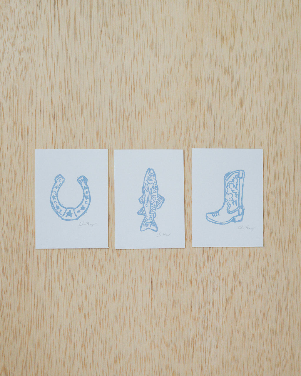 Wild West Mini Print Set