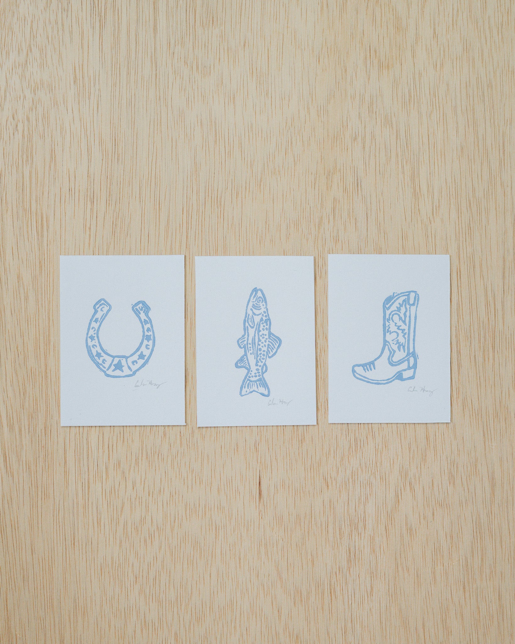 Wild West Mini Print Set