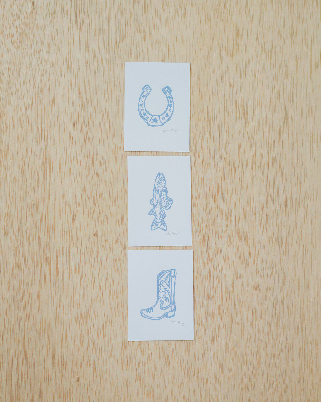 Wild West Mini Print Set