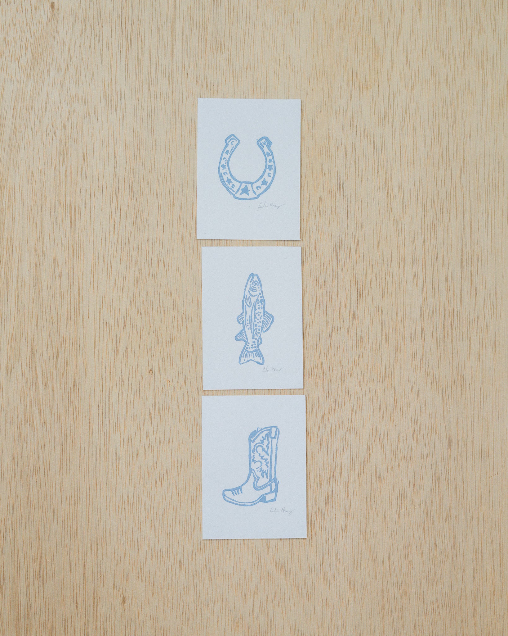Wild West Mini Print Set