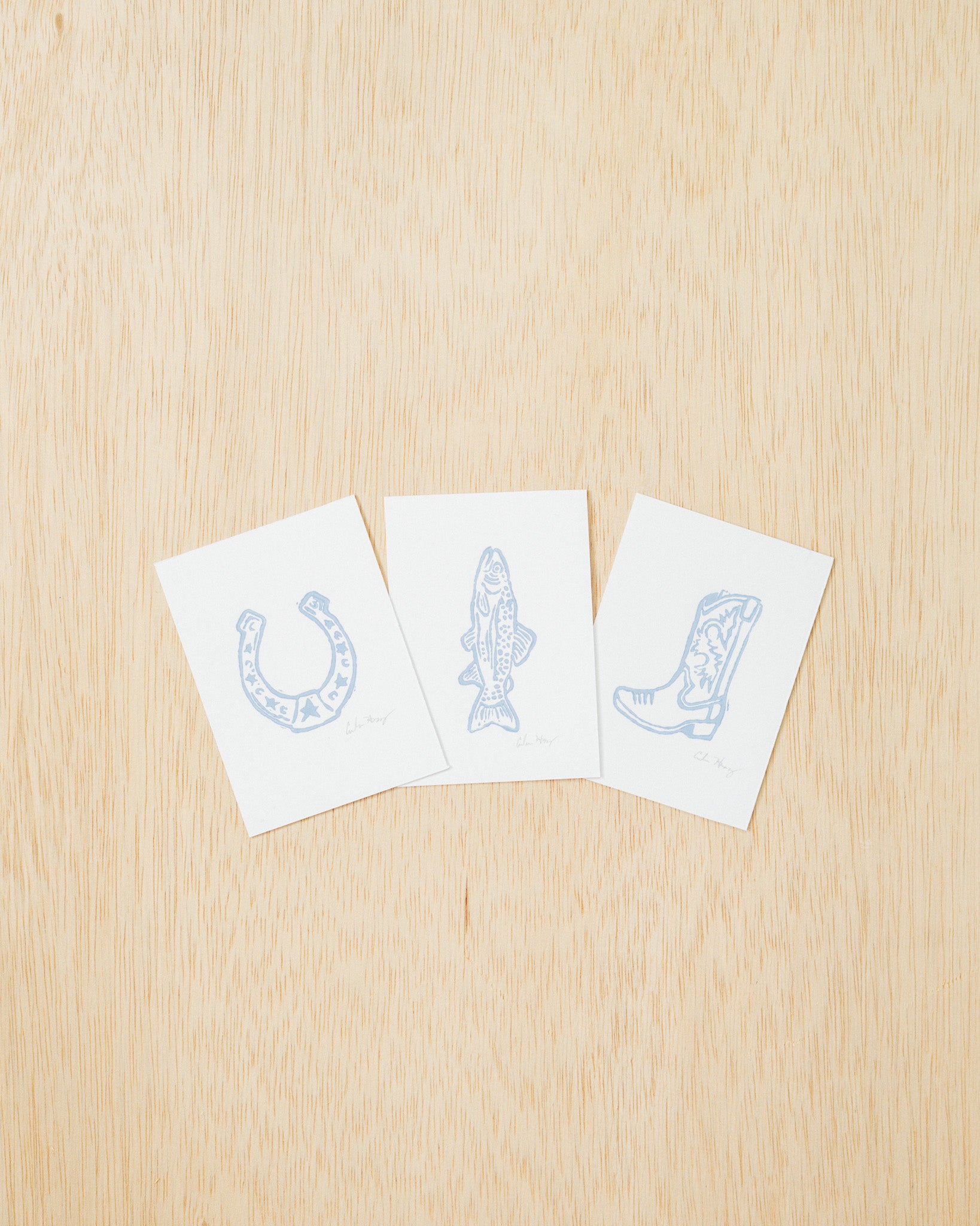 Wild West Mini Print Set