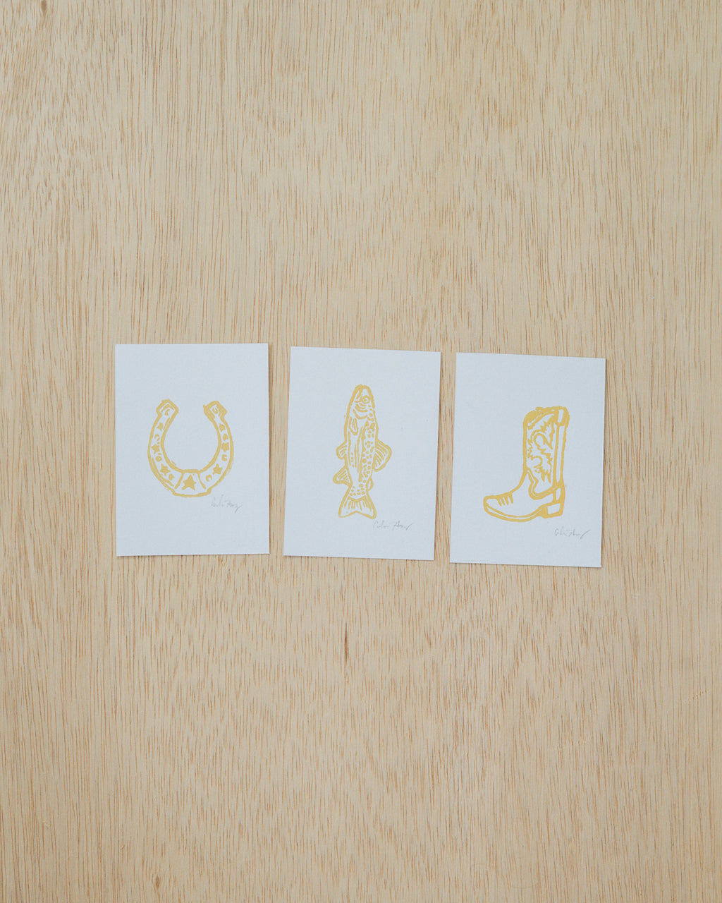 Wild West Mini Print Set