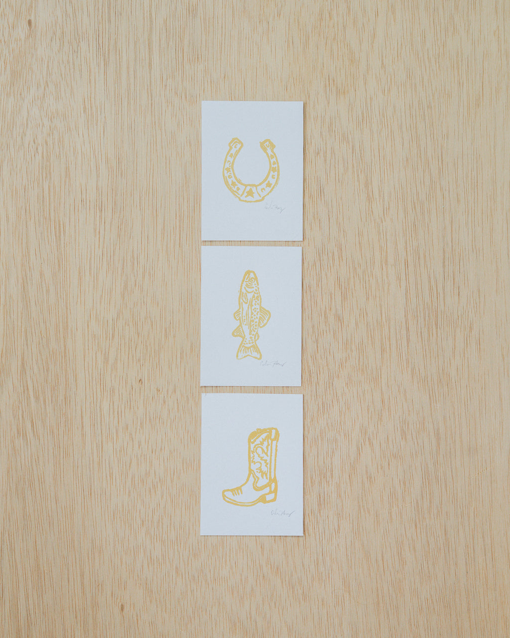 Wild West Mini Print Set