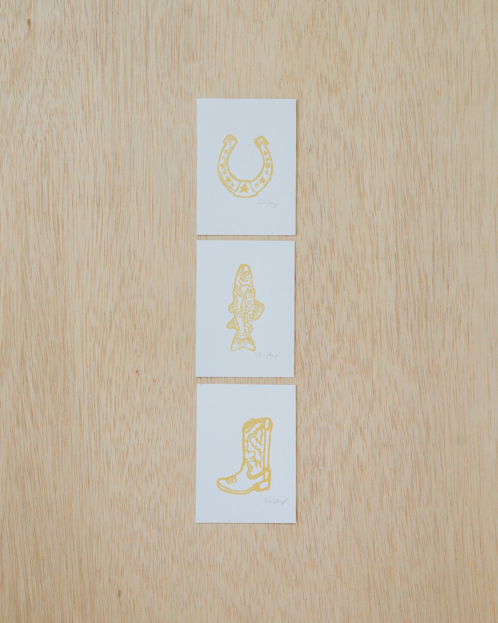 Wild West Mini Print Set