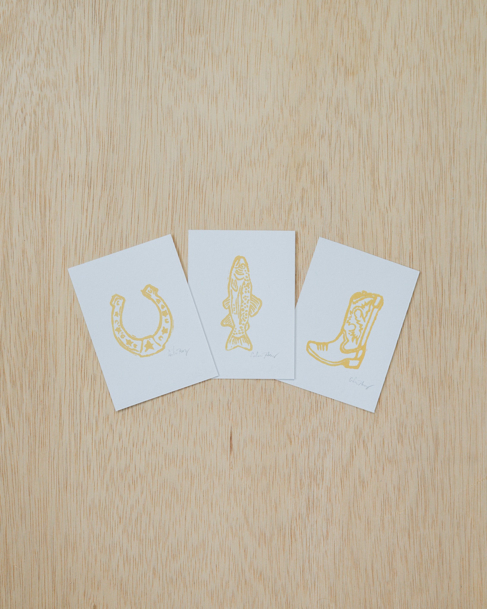 Wild West Mini Print Set