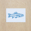 Fish Linocut Print