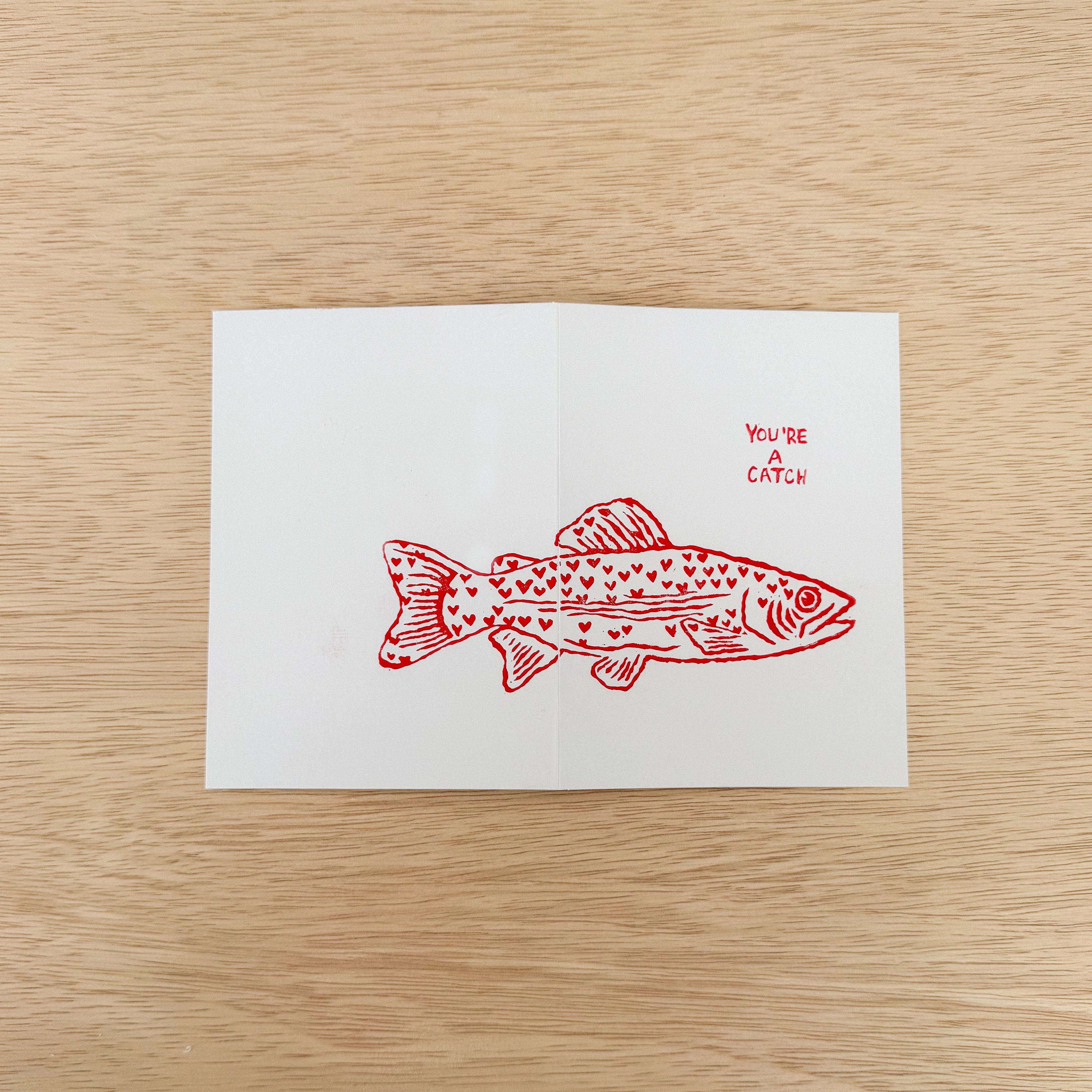 You're a Catch Greeting Card