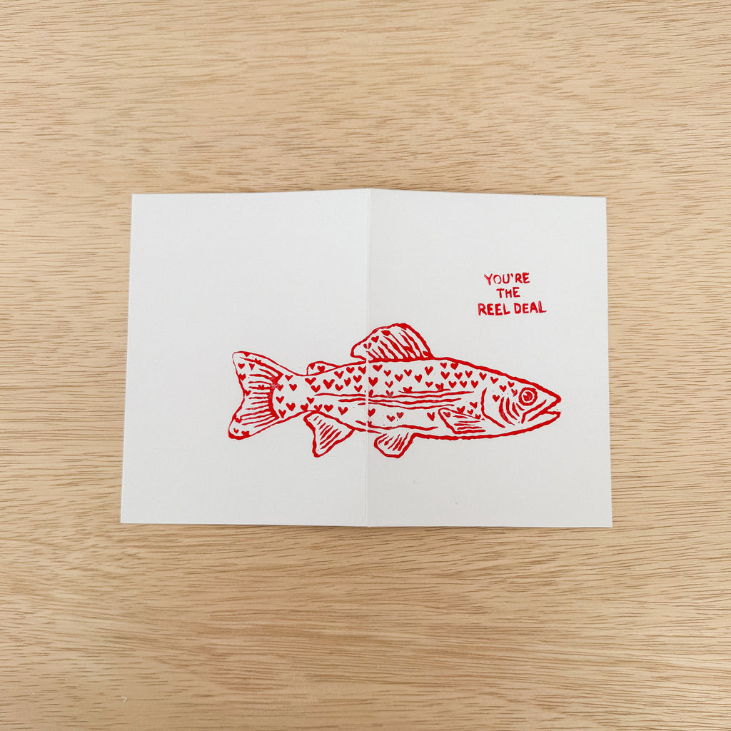 Reel Deal Greeting Card