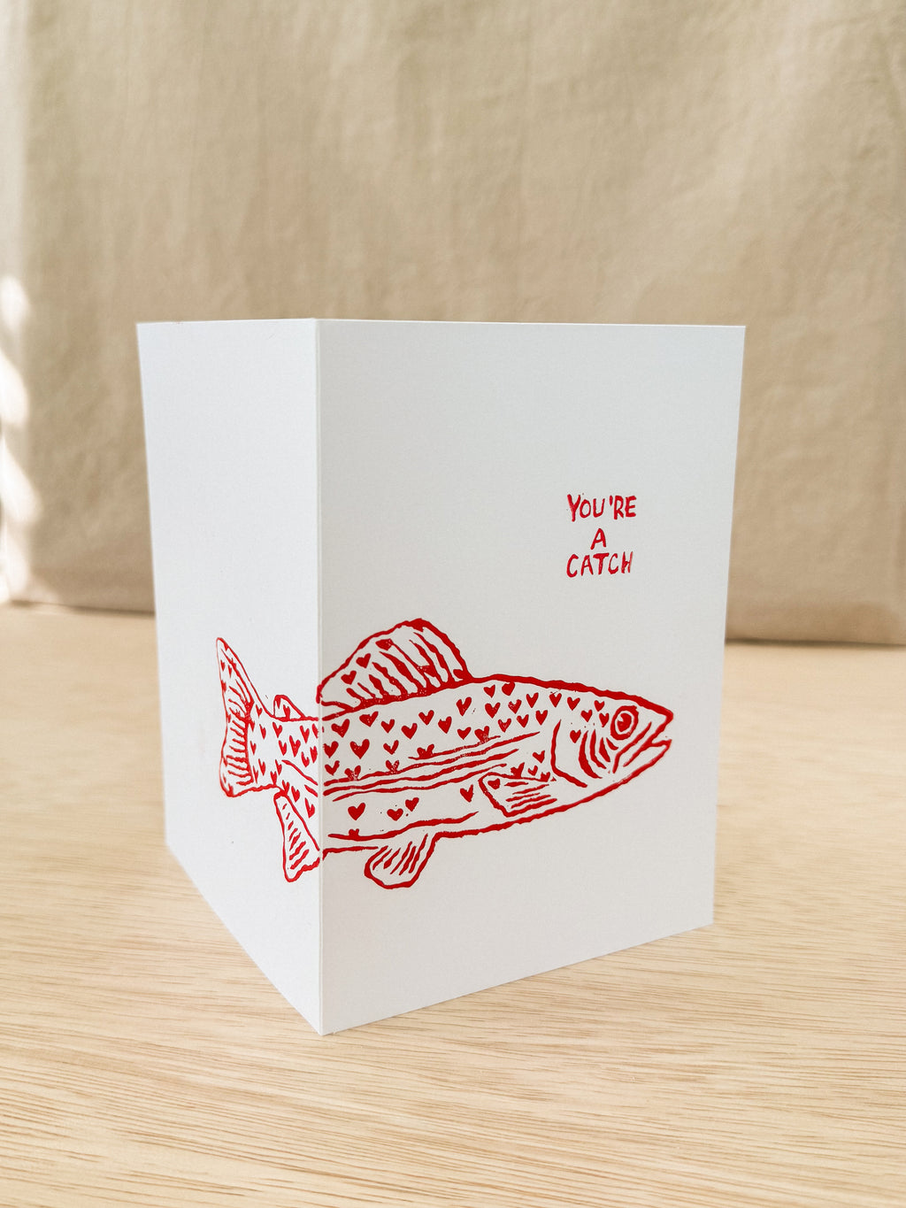 You're a Catch Greeting Card
