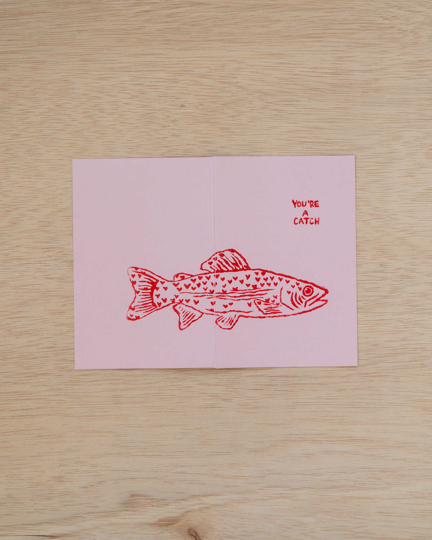 You're a Catch Greeting Card