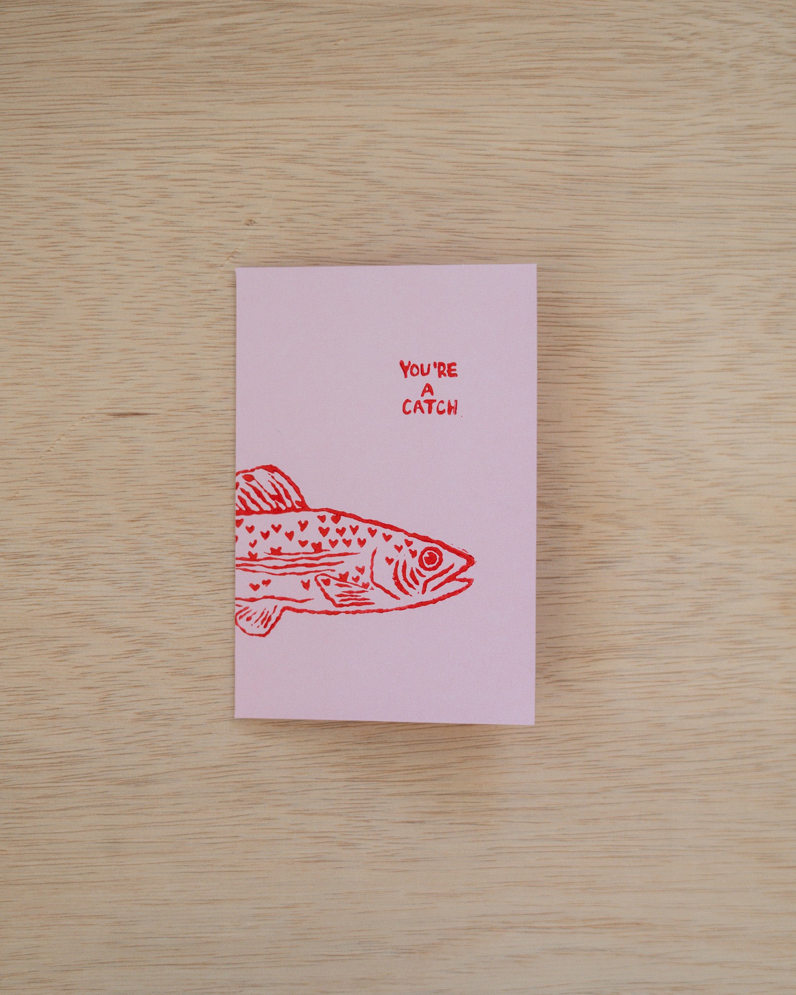 You're a Catch Greeting Card