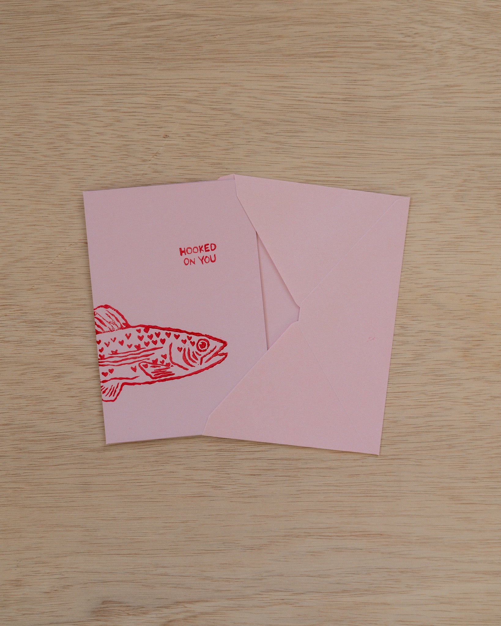 Heart Fish Greeting Card Set
